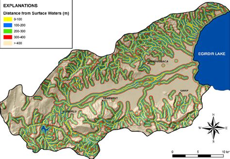 Draw Surface Distance Map 的图像结果