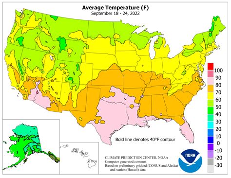 USA Climate Map | Printable Map Of USA