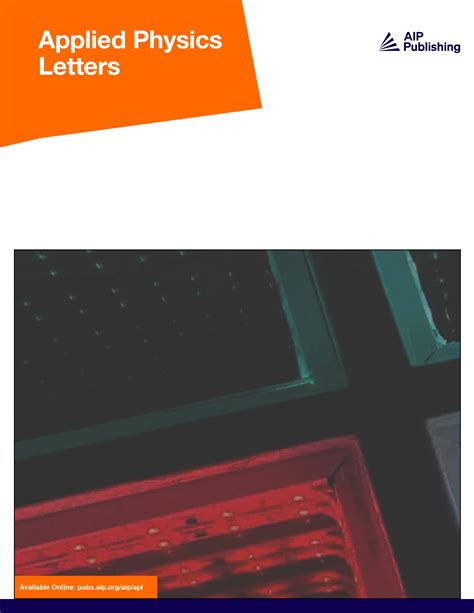 Applied Physics 的图像结果