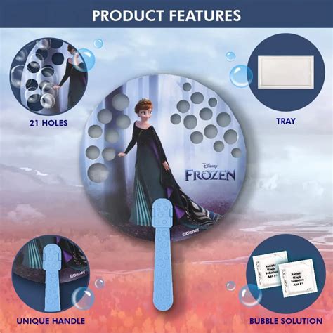 Bubble Magic Fan Bubs Anna Frozen Theme Bubble Solution For Kids of Age ...