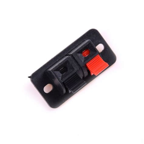 Buy 2 Way Spring Loaded Terminal Connector - Push Type Wire Terminal ...