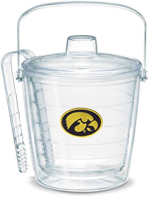 Buy Tervis 1053388 Iowa Hawkeyes Logo Ice Bucket with Emblem and Clear ...
