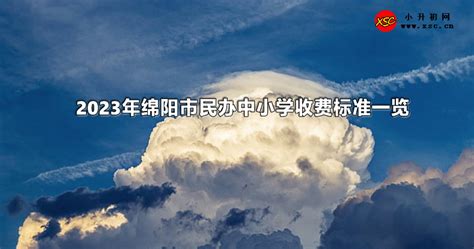 2023年绵阳市民办中小学收费标准一览_小升初网