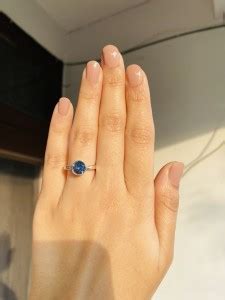 Blue Sapphire Ring - Buy Blue Sapphire Ring online at Best Prices in ...