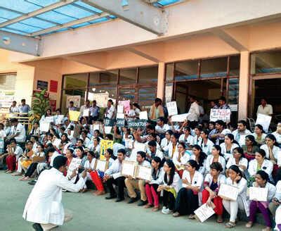 Doctors and students continue to protest assault at MVJ hospital