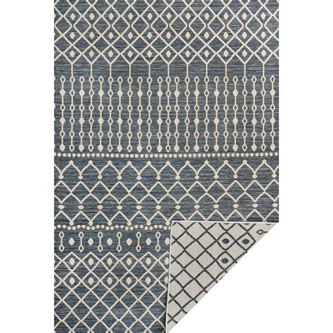 Zana Modern Geometric Moroccan Reversible Machine-washable Indoor ...
