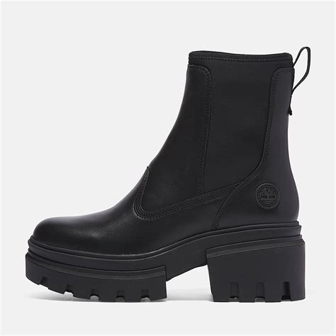 Everleigh Mid Chelsea Boot for Women in Black