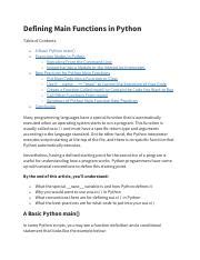 Best Practices for Python Main Functions 的图像结果