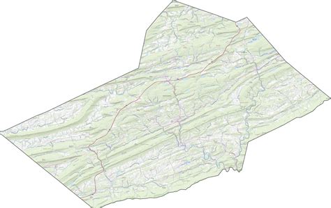 Schuylkill County Map, Pennsylvania - US County Maps