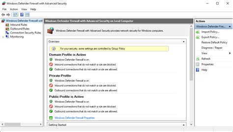 Windows Defender Firewall Update 的图像结果