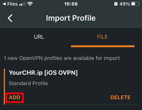 Image result for OpenVPN Setup iPhone