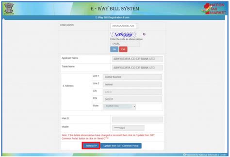 How to register on the Eway bill portal under GST?