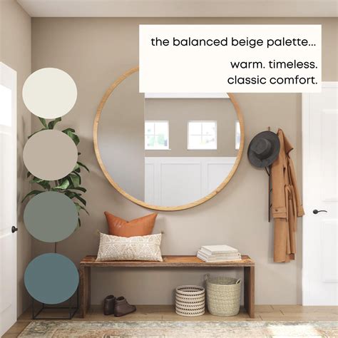 Balanced Beige Sherwin Williams Paint Palette Warm Neutrals - Etsy