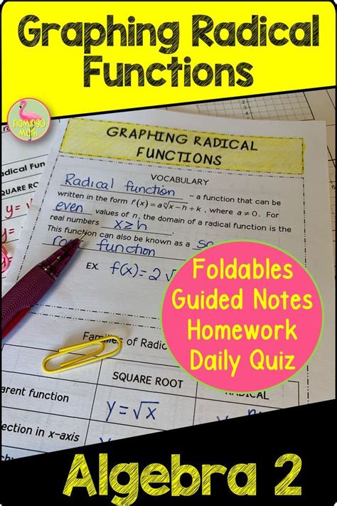 Image result for How to Graph Radical Functions Advanced Algebra