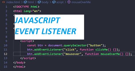 Event Listener Tutorial 的图像结果