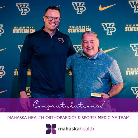 Mahaska Health Orthopaedic Team Wins William Penn Statesmen Award ...