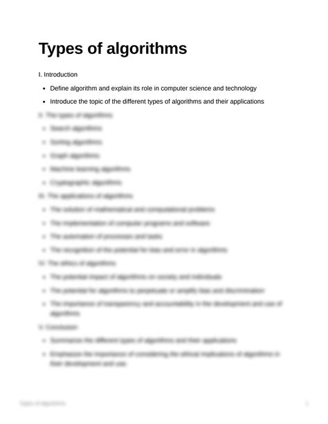 Types of Algorithms Computer Science 的图像结果