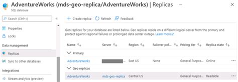 Geo Backup Enabled Azure SQL Database 的图像结果