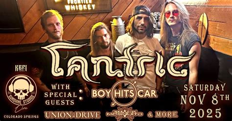 TANTRIC with Boy Hits Car, Union Drive, Smack the Mosquito & TH3TA ...