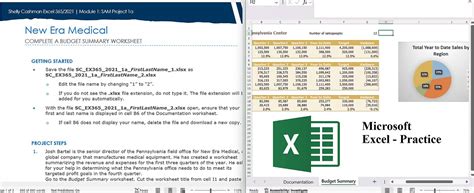 Image result for Excel Module 8 Sam Project 1