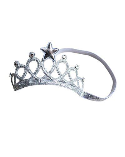 Young & Forever mothers day gift for mom Silver Fabric Crown Hair Band ...