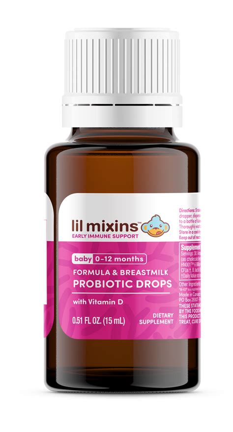 Infant Probiotic Drops – Lil Mixins