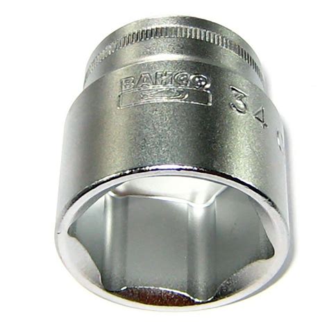 Bahco 34mm Socket 1/2 inch Drive 6 Point Metric SBS80-34