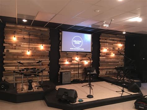Church Stage Design Ideas Backdrops | Church stage set design, Modern ...