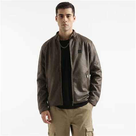 Shop Leather Jacket Online | Leather Jacket men | Wrogn