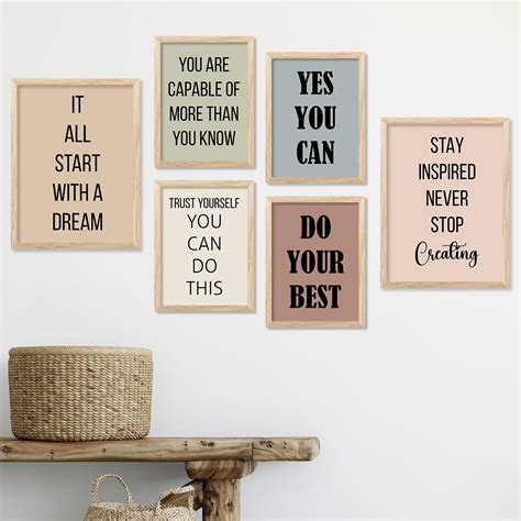 kotart - Motivational Quotes Wall Frame for Home and Office Wall Decor ...