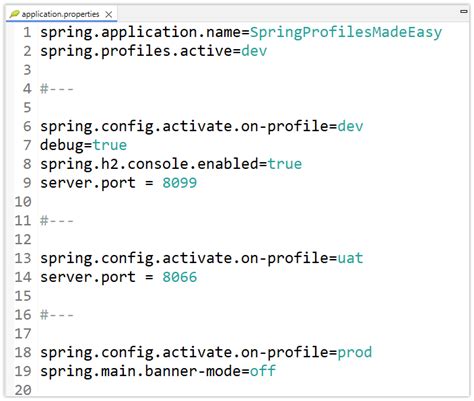 Image result for Spring Boot Profile Application Properties