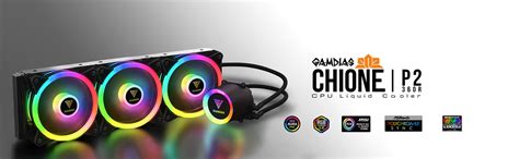Gamdias CHIONE P2-360R 360mm RGB CPU Liquid Cooler - TPSTech – tpstech.in