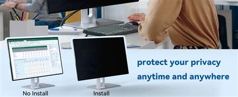 Image result for Desktop Computer Screen Privacy Cover