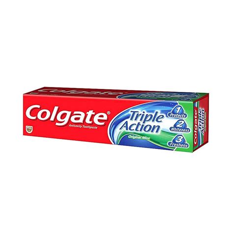 Colgate Triple Action Original Mint Toothpaste 200g – Beauty Mind ll ...