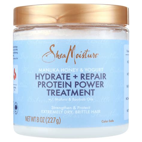 Shea Moisture Manuka Honey and Yogurt Hydrate Plus Repair Protein Power ...