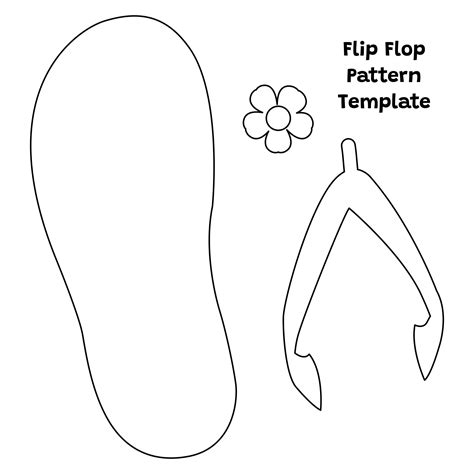Printable Flip Flops