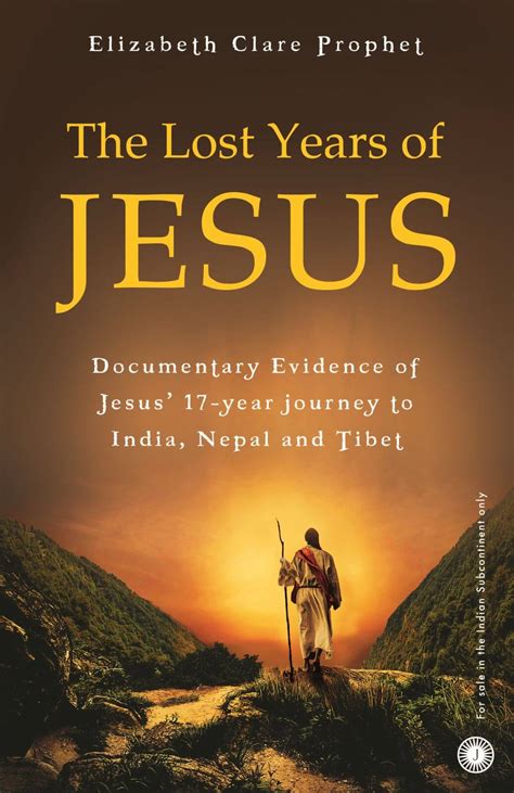 Buy The Lost years of Jesus by Elizabeth Clare Prophet online - Jaico ...