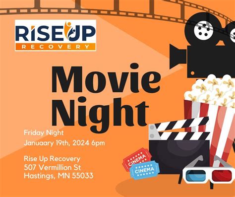 Rise Up Recovery Movie Night, 507 Vermillion St, Hastings, MN 55033 ...