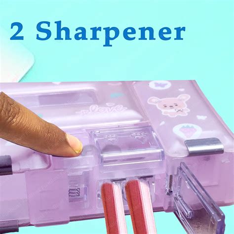 Magnetic Pencil Case with Sharpener – Hello Summer Themed Luxury Penci ...