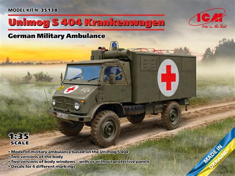 Unimog S 404 Krankenwagen - ICM Holding