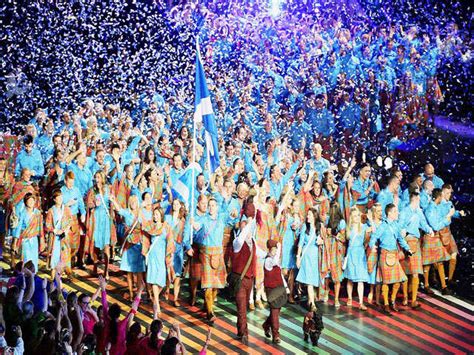 Installation of the giant LED screen - Glitzy opening ceremony kicks ...