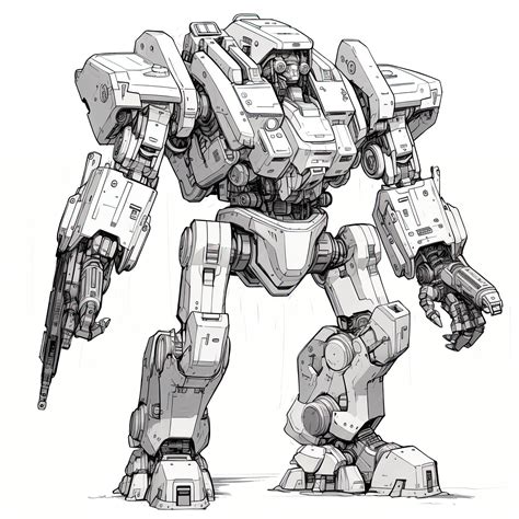 Image result for Futuristic Robot Drawing