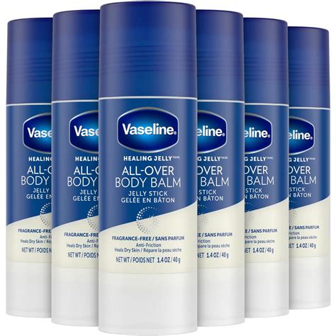 Vaseline All Over Body Balm Jelly Stick, Travel Size – Chafing Stick ...