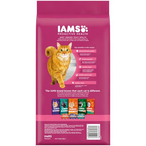 IAMS PROACTIVE HEALTH Adult Urinary Tract Healthy Dry Cat Food with ...