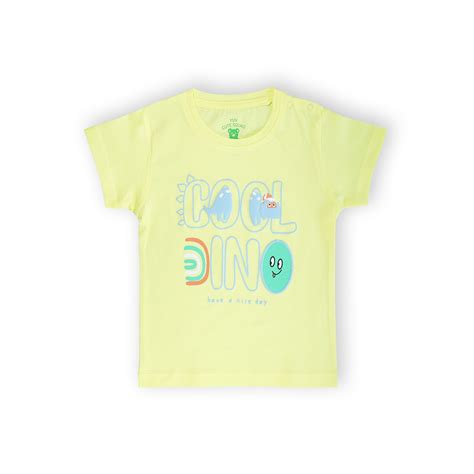 YUV Infant 100% Cotton Printed Half Sleeve T-Shirts
