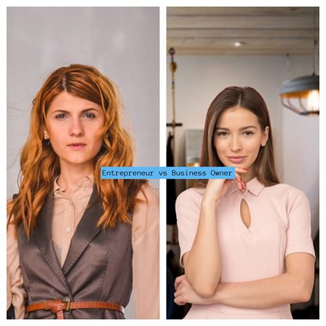 Entrepreneur vs Business Owner 的图像结果