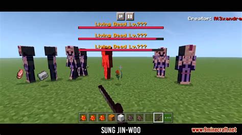 Image result for Solo Leveling Mod Minecraft