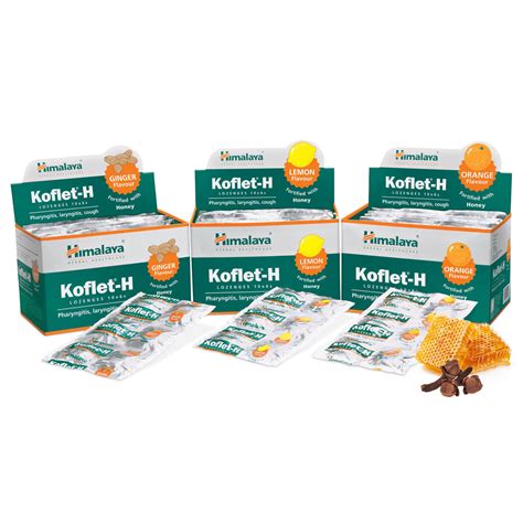 Himalaya Koflet-H Lozenge - Prompt Relief from Cough – Himalaya ...
