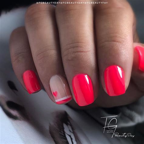Pin by FG BeautyDay on Nail Art | Valentines nails, Short acrylic nails ...