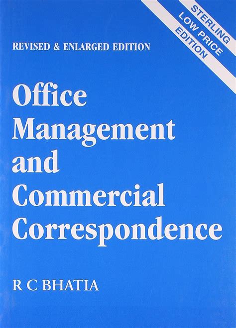 Amazon.in: Buy Office Management and Commercial Correspondence Book ...